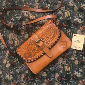 Patricia Nash Torri Tooled Crossbody in Florence